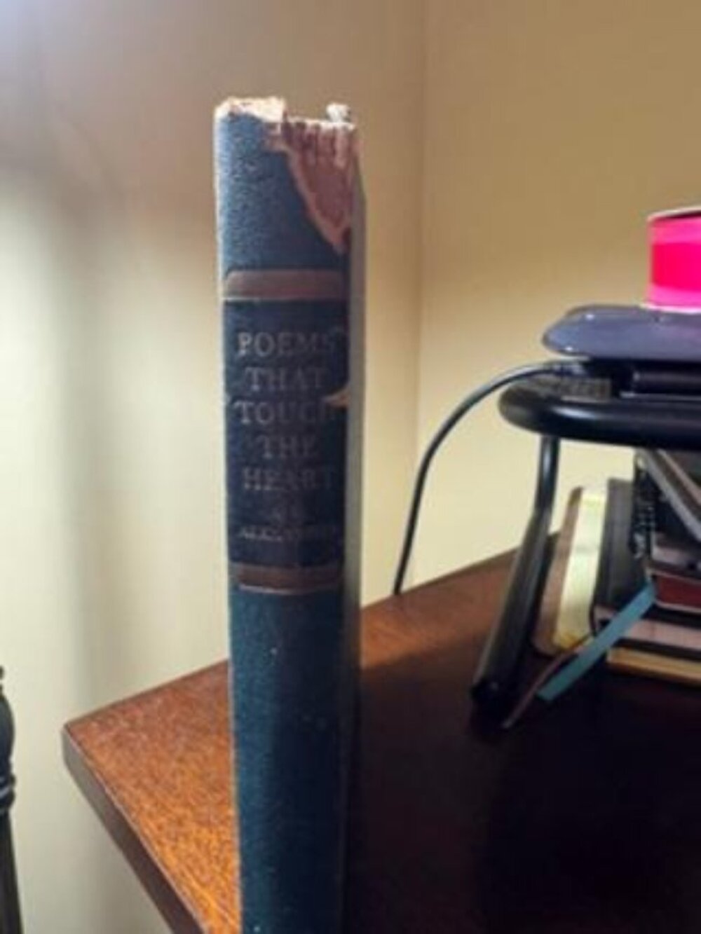 Rare 1944 Book Poems that Touch the Heart A.L. Alexander